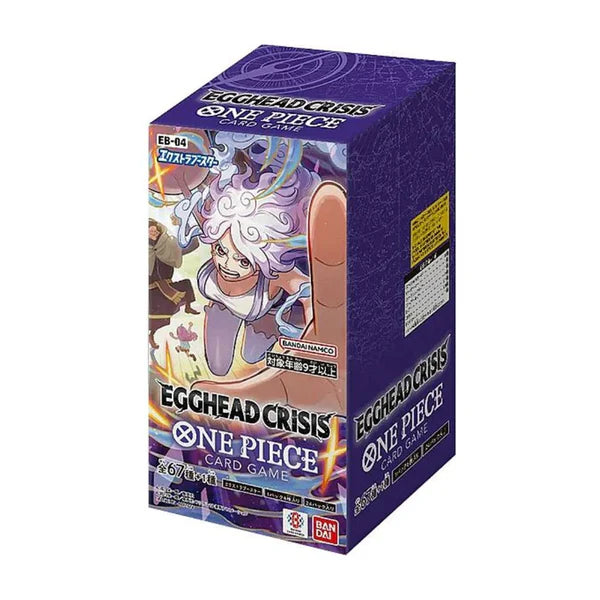 One Piece Card Game: Egghead Crisis [EB-04] Booster Box (Japansk version)