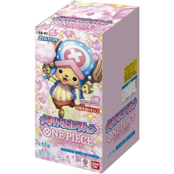 One Piece Card Game: Memorial Collection [EB-01] Booster Box (Japansk version)