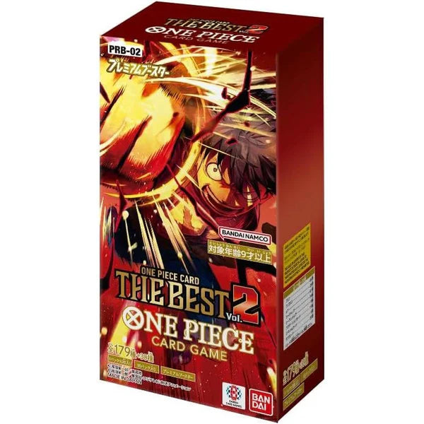 One Piece Card Game: The Best Vol 2 [PRB-02] Premium Booster Box (Japansk version)