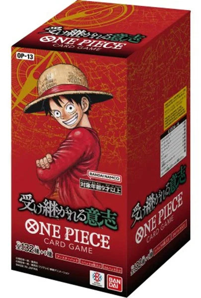 One Piece Card Game: Carrying on His Will [OP-13] Booster Box (Japansk version)