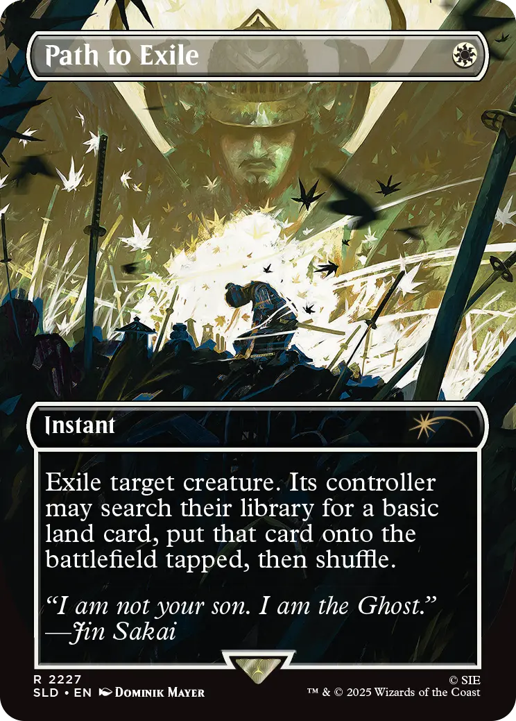 MTG Secret Lair x Ghost of Tsushim