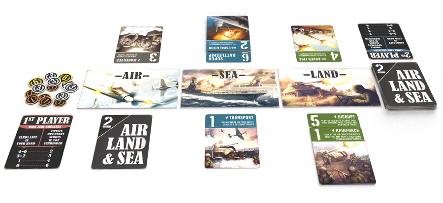 Air, Land & Sea