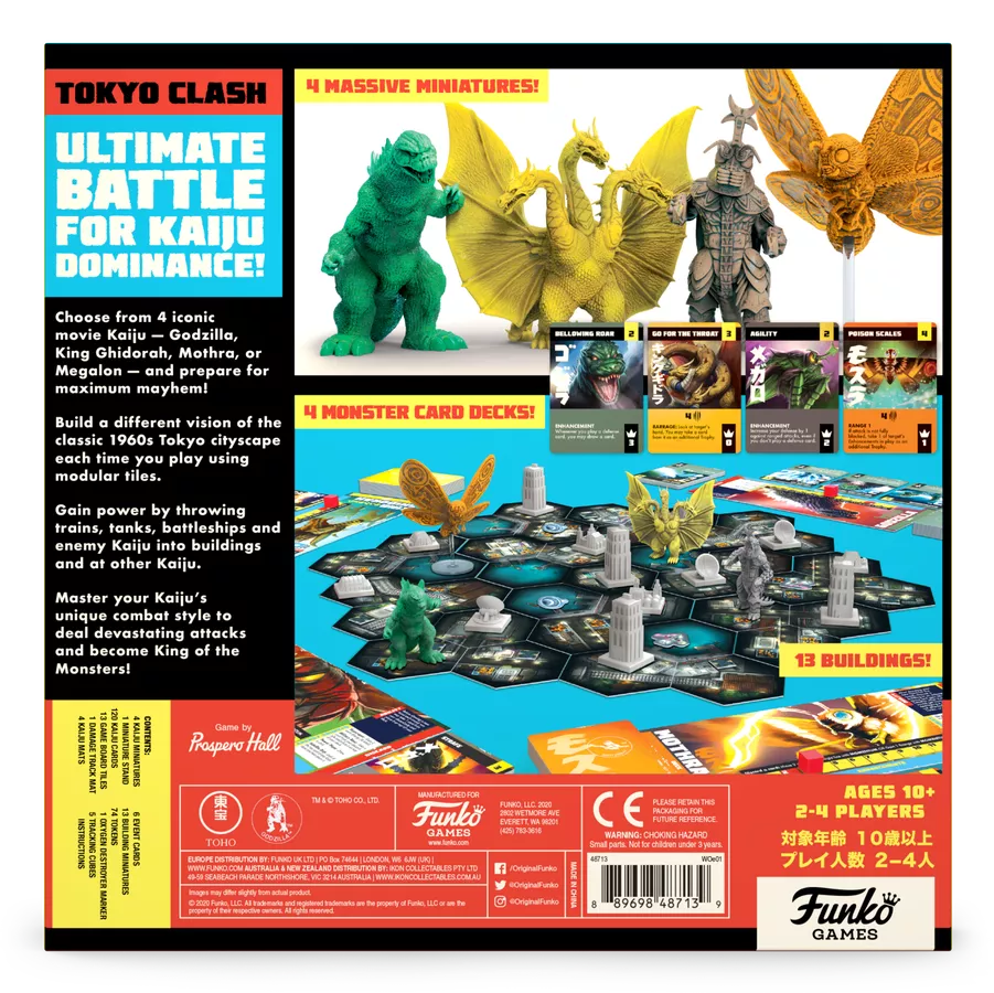 Godzilla Tokyo Clash Strategy Game