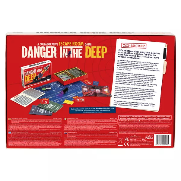 Escape Room: Danger in the Deep Escape Room Game