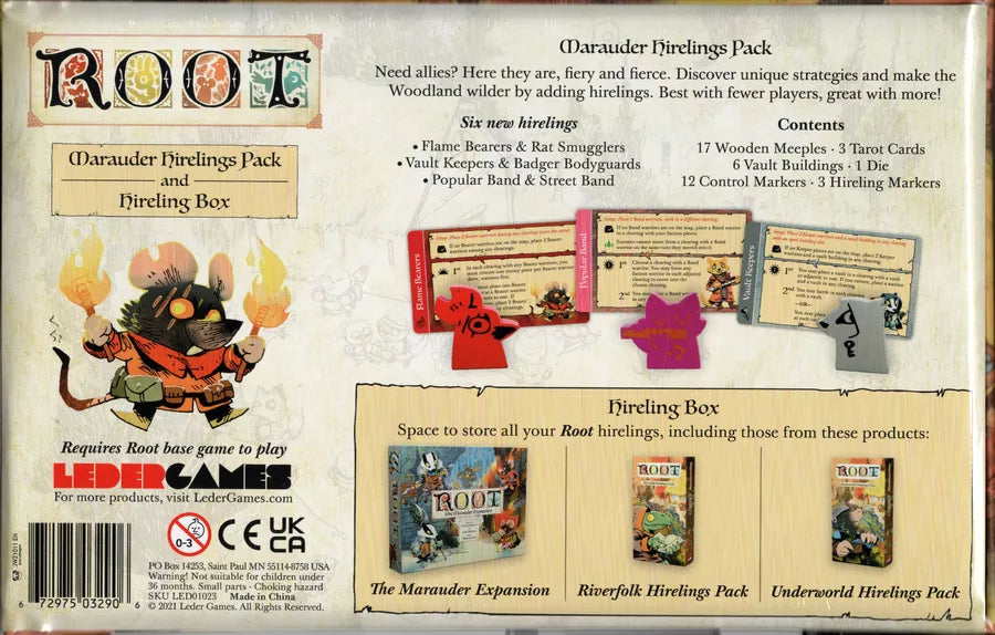 Root: Marauder Hirelings Pack & Hireling Box