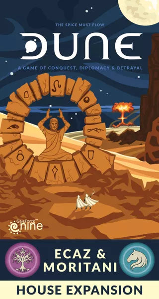 Dune Boardgame Ecaz and Moritani