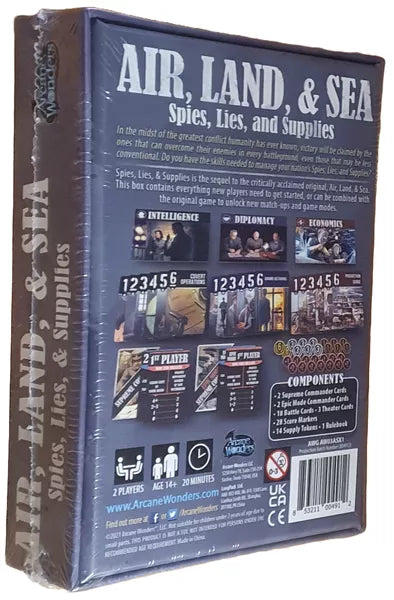 Air, Land & Sea: Spies, Lies, & Supplies