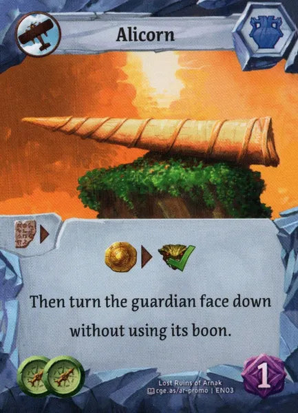 Lost Ruins of Arnak Alicorn Promo Card