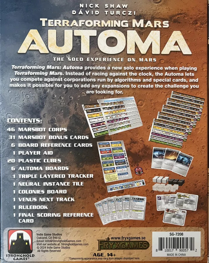 Terraforming Mars Automa