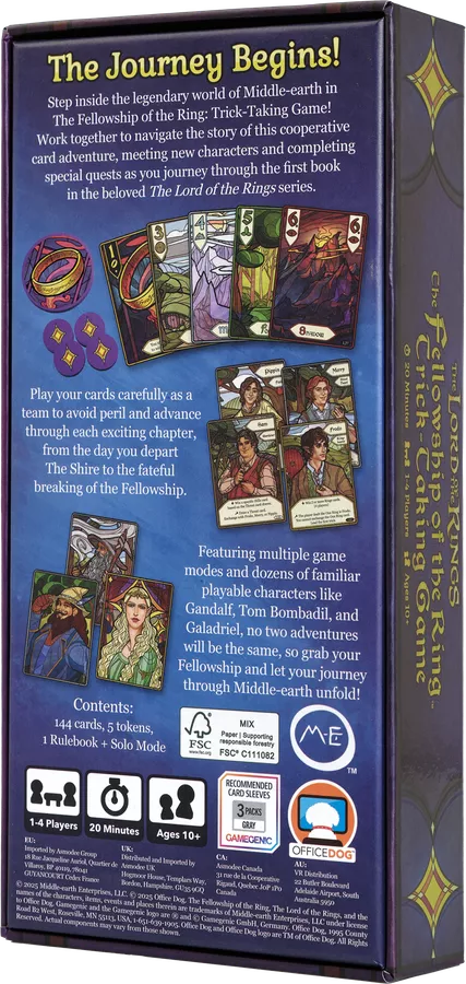 The Fellowship of the Ring: Trick-Taking Game