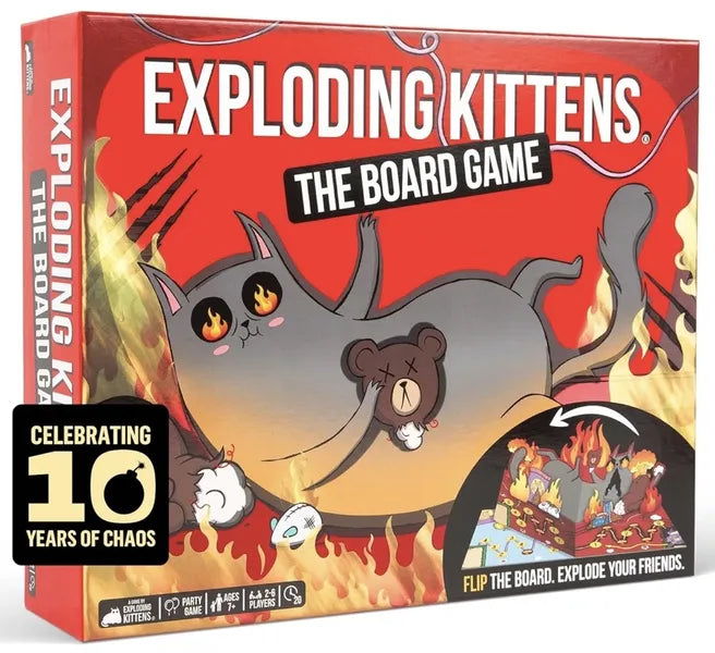 Exploding Kittens: The Board Game (Svensk Utgåva)