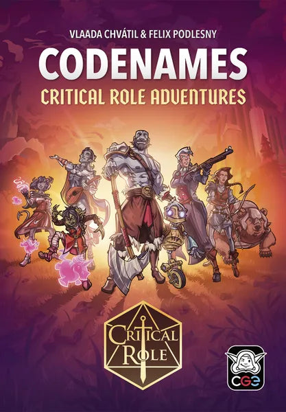 Codenames Critical Role Adventures