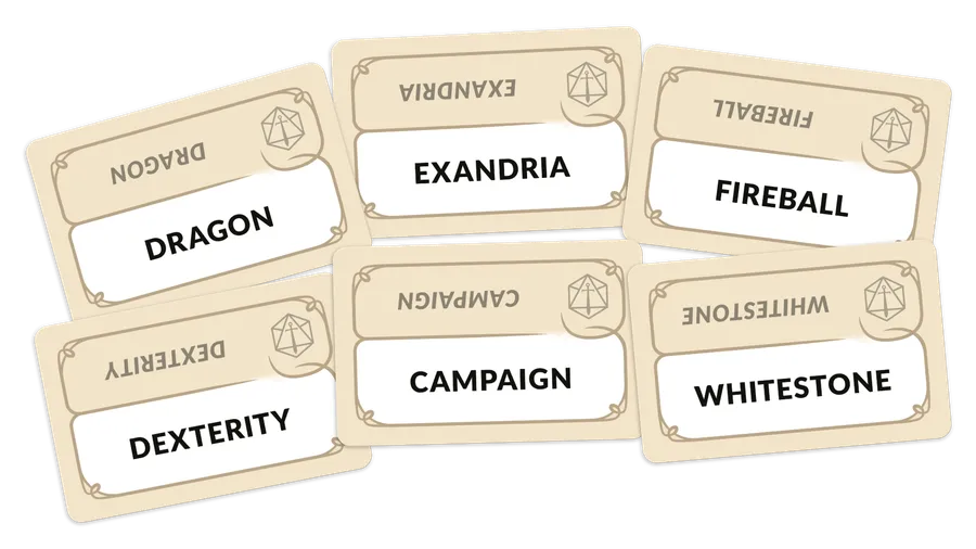 Codenames Critical Role Adventures