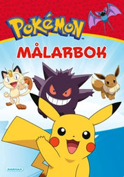 Pokémon- Målarbok