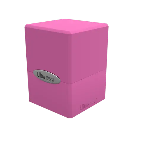 Classic Satin Cube - Hot Pink