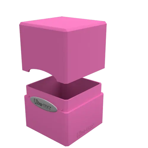 Classic Satin Cube - Hot Pink