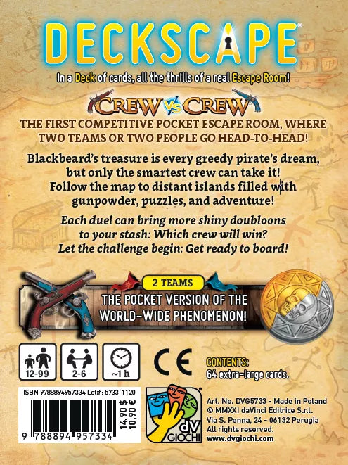 Deckscape Crew vs Crew: The Pirates' Island
