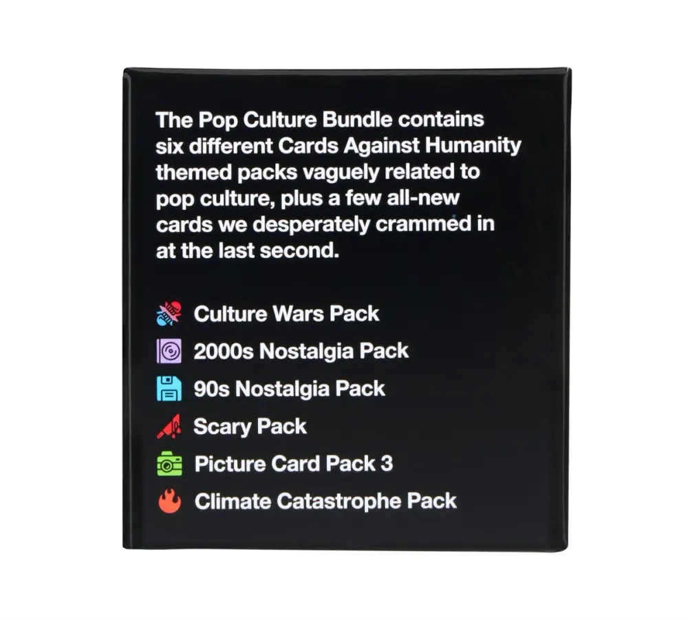 Cards Against Humanity: Pop Culture Bundle