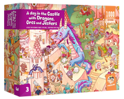 A Day in the Castle with Dragons Orcs & Jesters Puzzle