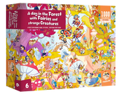 A Day in the Forest with Fairies & Strange Creatures Puzzle