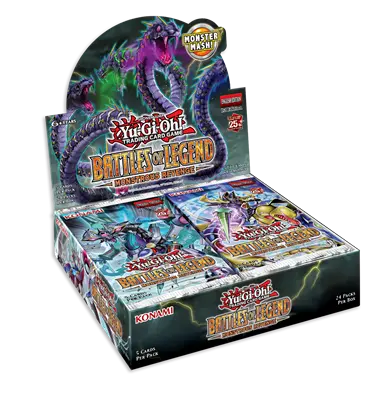 Battles of Legend: Monstrous Revenge - Booster Display