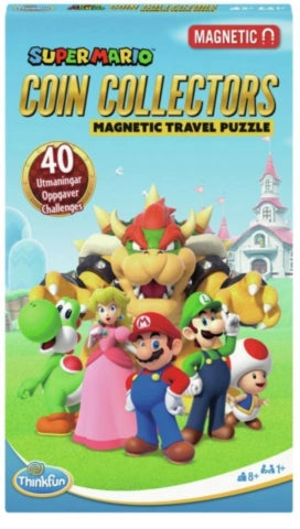 Super Mario Coin Collector - Magnetiskt rese pussel