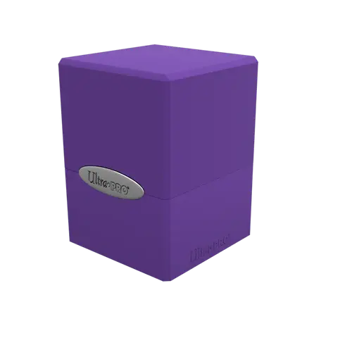 Classic Satin Cube - Royal Purple