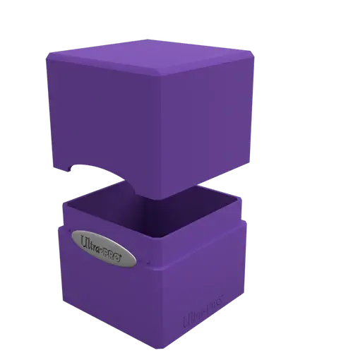 Classic Satin Cube - Royal Purple