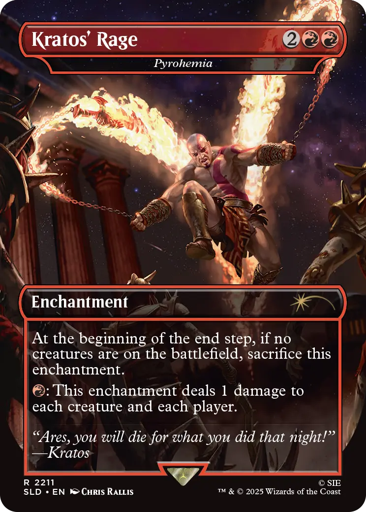 MTG Secret Lair x God of War Greek