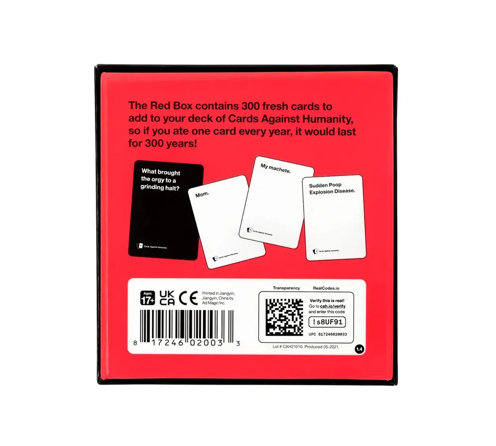 Cards Against Humanity: Red Box Expansion