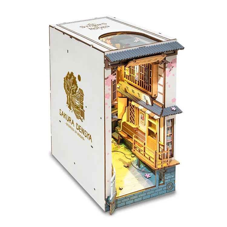 Sakura Densya - Book Nook Kit - Rolife