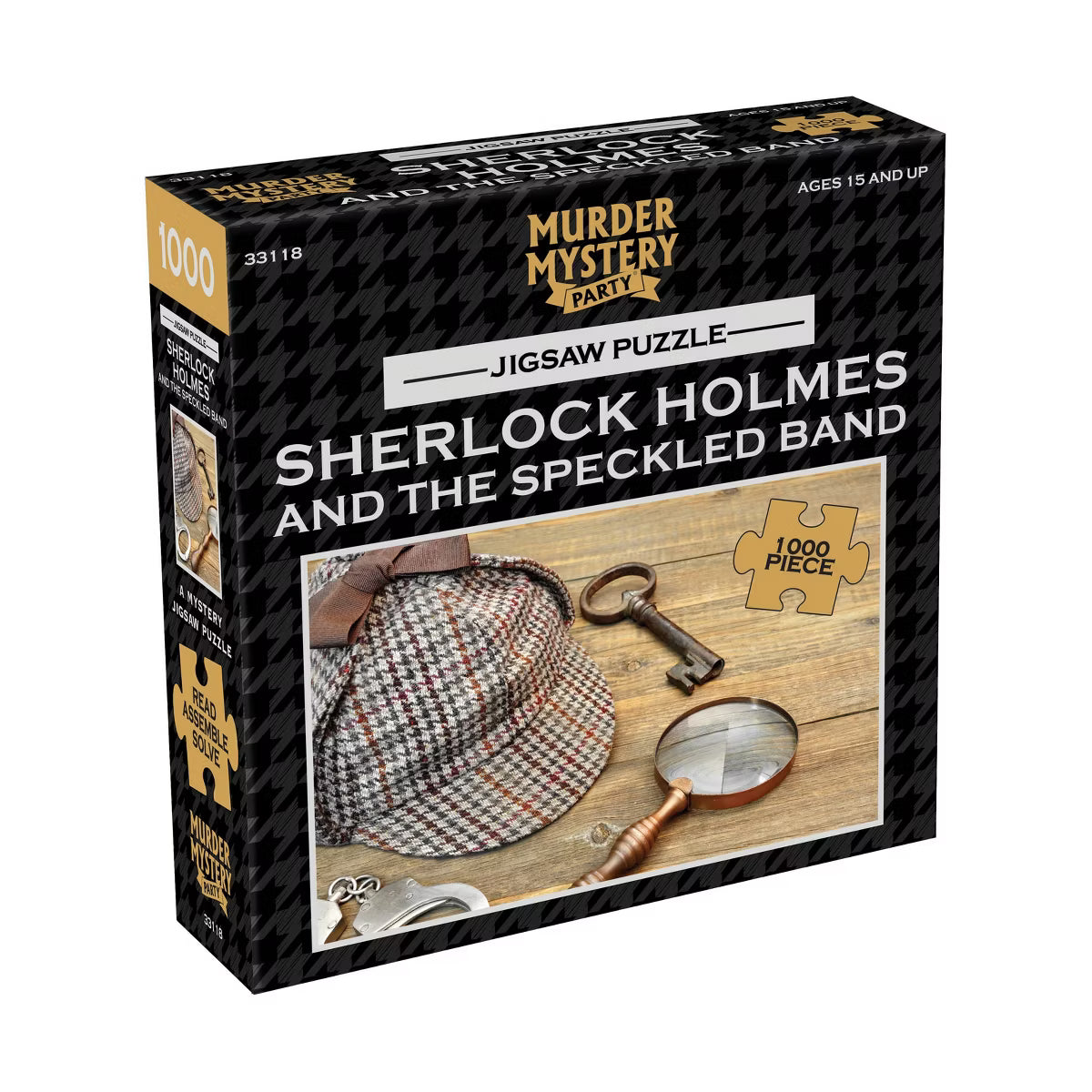 Sherlock Holmes and the Speckled Band Mystery Jigsaw Puzzle (1000)