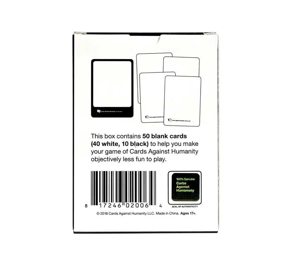 Cards Against Humanity: Your Shitty Jokes Pack
