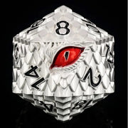 Titan D20 Silver Dragon Eye (35mm)