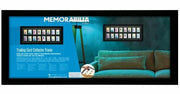 Tavelram - GBEYE - Trading Card Collector Frame 16 Position Black (30.5x76cm)