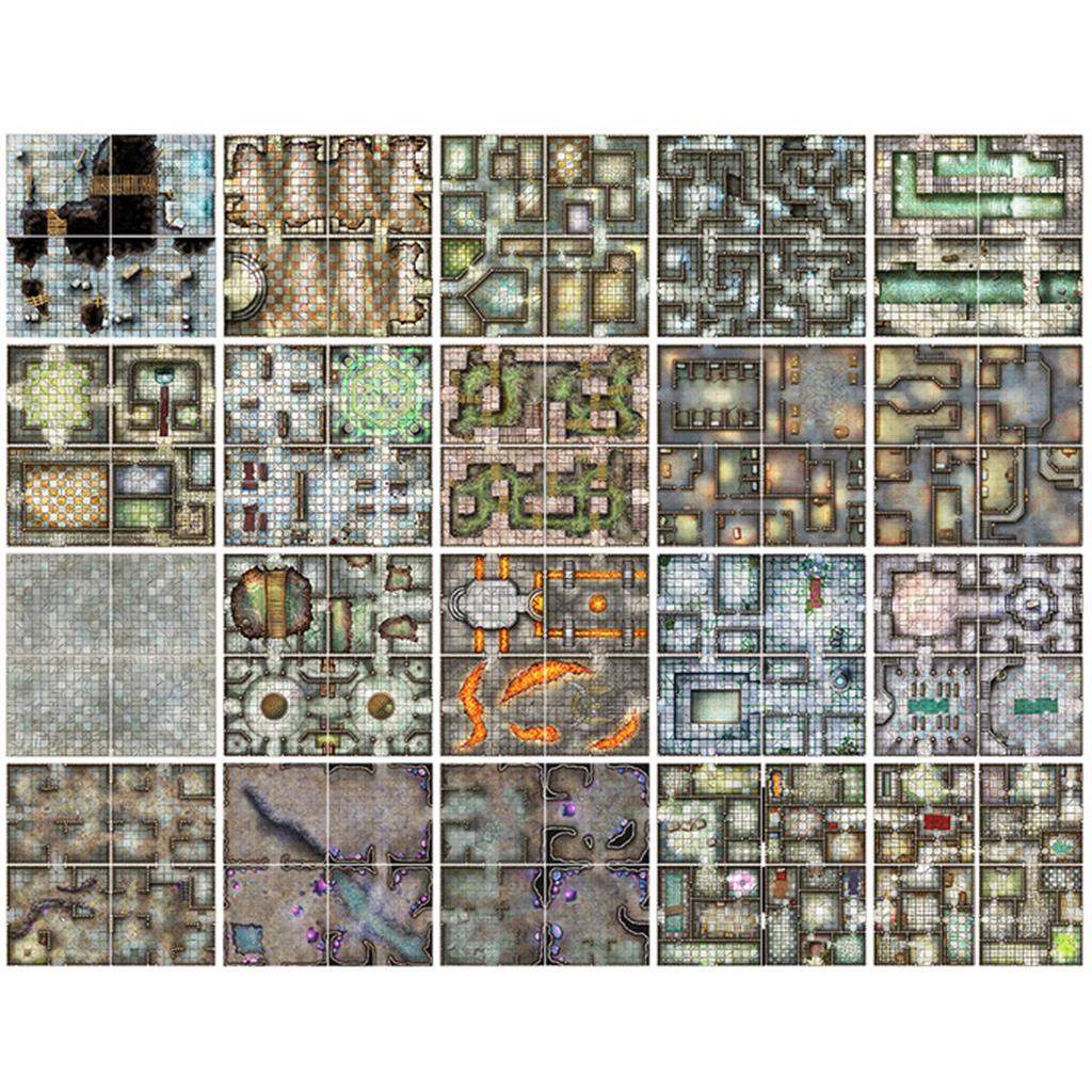 The Dungeon Reignited Set (Map set for role playing games)
