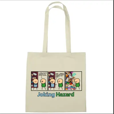 JOKING HAZARD TOTE BAG