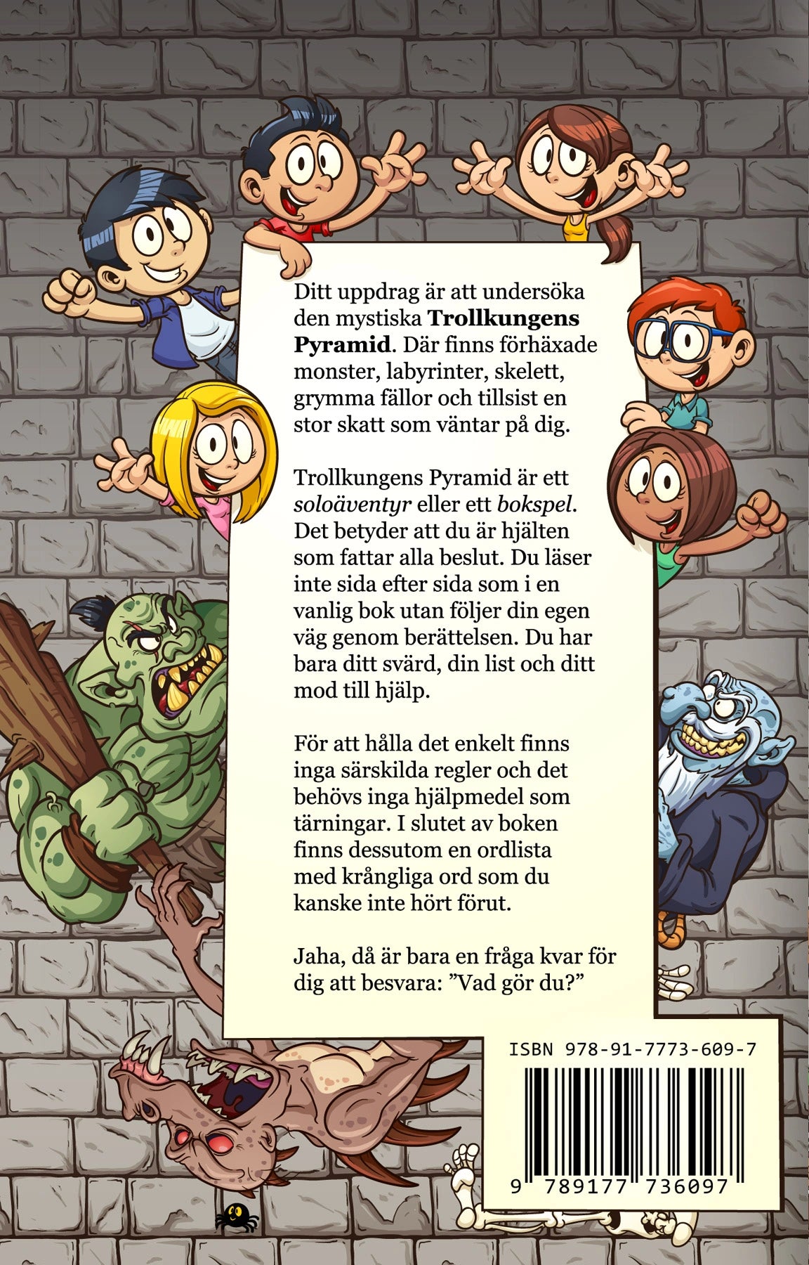 Trollkungens pyramid - Ett soloäventyr för blodtörstiga barn