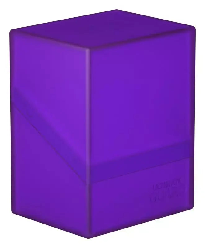 Boulder Deck Case 80+ Standard Size - Amethyst