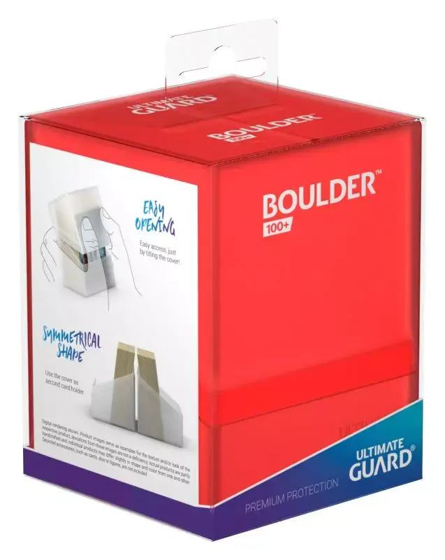 Boulder Deck Case 100+ Standard Size Ruby