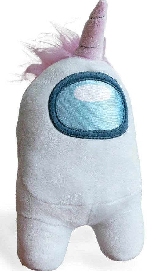 Leksakshallen -  Among Us Plush Buddies 28 cm: White