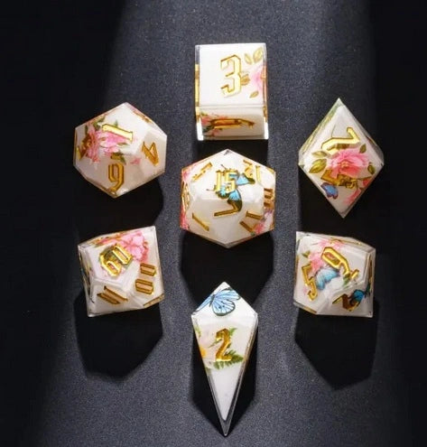 A Role Playing Dice Set - White Summer