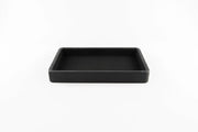 Dice Tray Real Wood - Black
