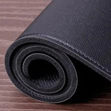 Faux Leather Playmat Black