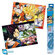 DRAGON BALL - Set 2 Chibi Posters - Saiyans (52x35 cm)