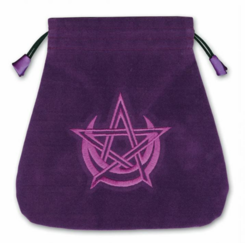 Wicca velvet bag / Dice bag_boxshot