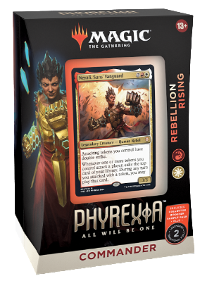 Magic The Gathering:  Phyrexia: All Will Be One Commander Deck - Rebellion Rising_boxshot