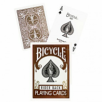 Bicycle Rider Standard poker cards (Brown)
