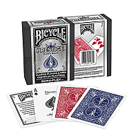 Bicycle Prestige Playing Cards (Blue or red deck)