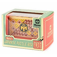 Japanese Puzzle Box Mensa  (8x6 cm)
